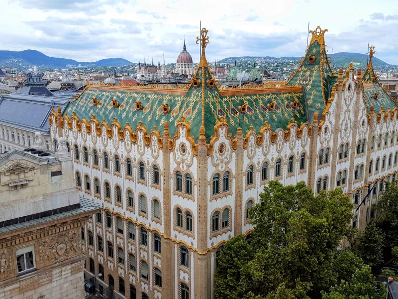 Pest - Downtown gems, atr nouveau building of the Postal Saving Bank