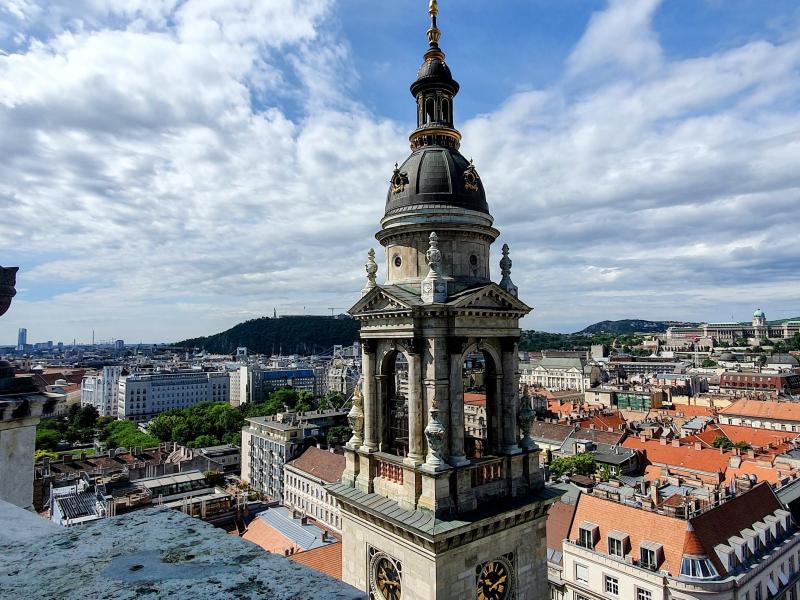 Pest - Downtown gems, tower of the Basilica