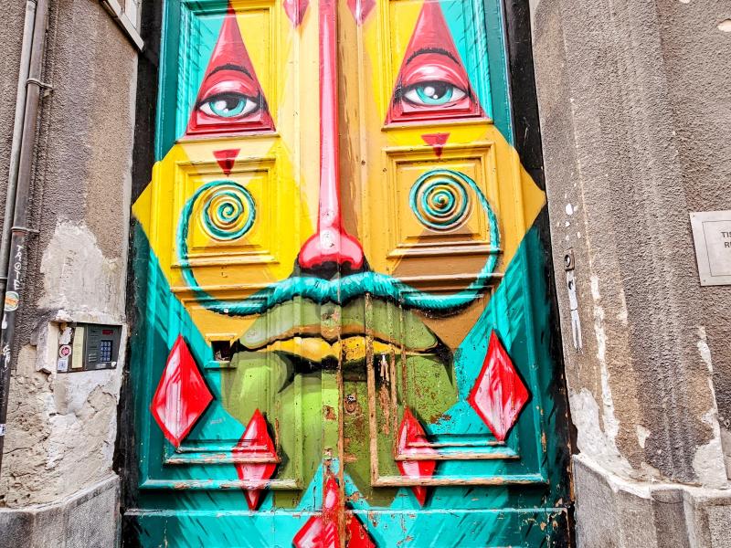 Jewish district és street art