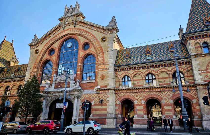 Gasztrotúra, budapesti Nagyvásárcsarnok