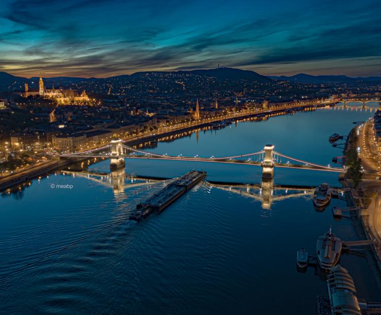 Budapest bei Nacht 